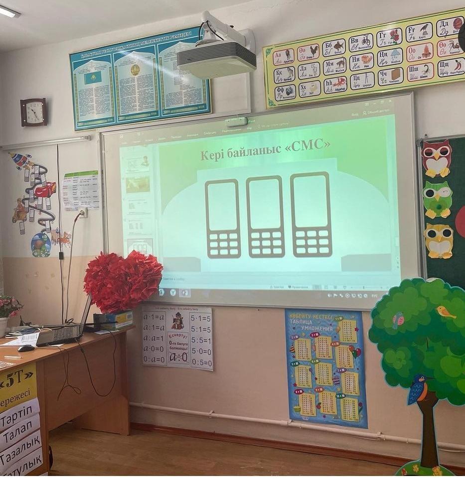 Жас мамандар тәлімгері Сартолова Қарлығаш Абильжанованың ашық сабағы